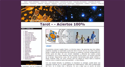 Desktop Screenshot of lapaginadeltarot.com